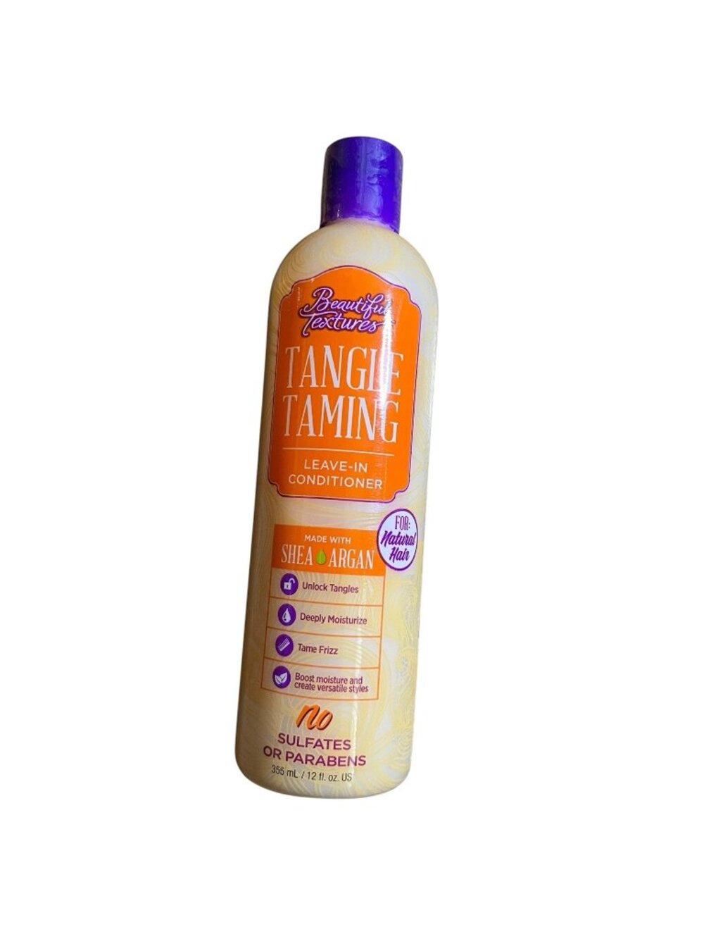 (1) Beautiful Textures Tangle Taming Leave-in Conditioner,12fl.Oz Shea Argan